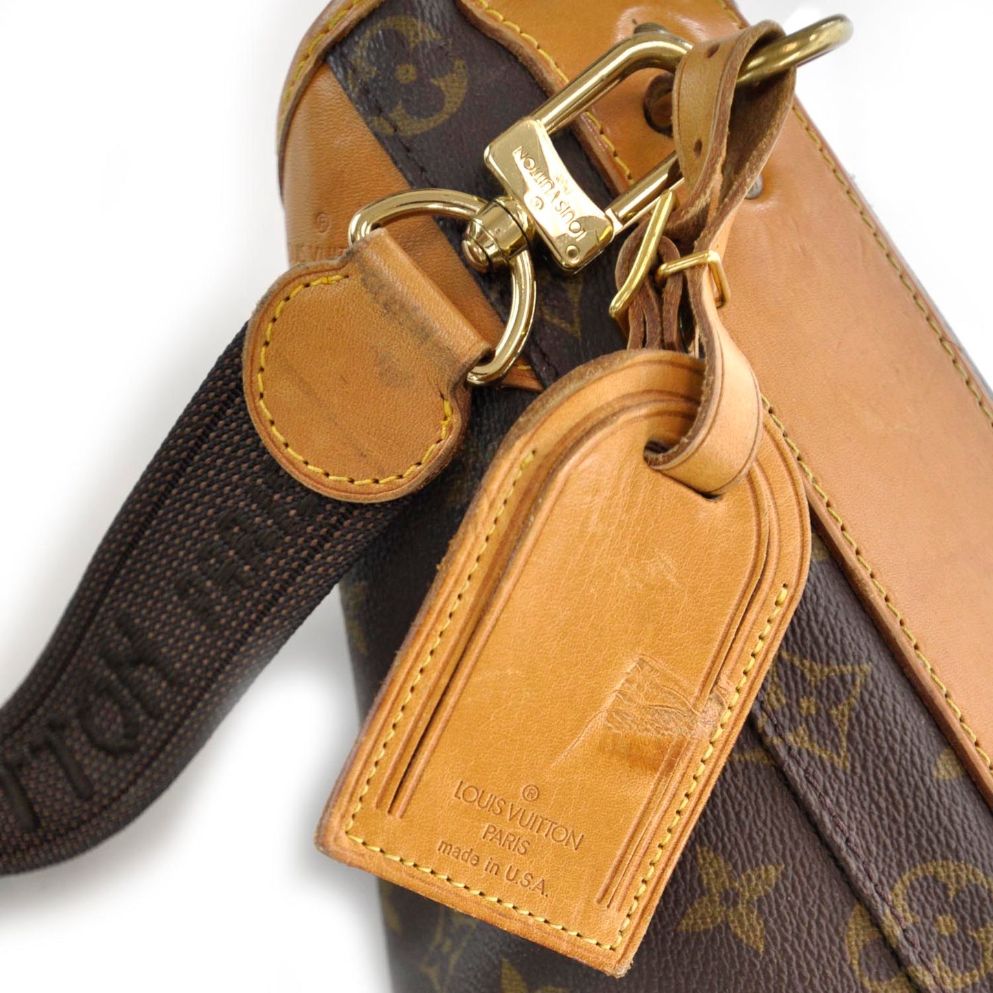 Monogram Garment Bag Hanging