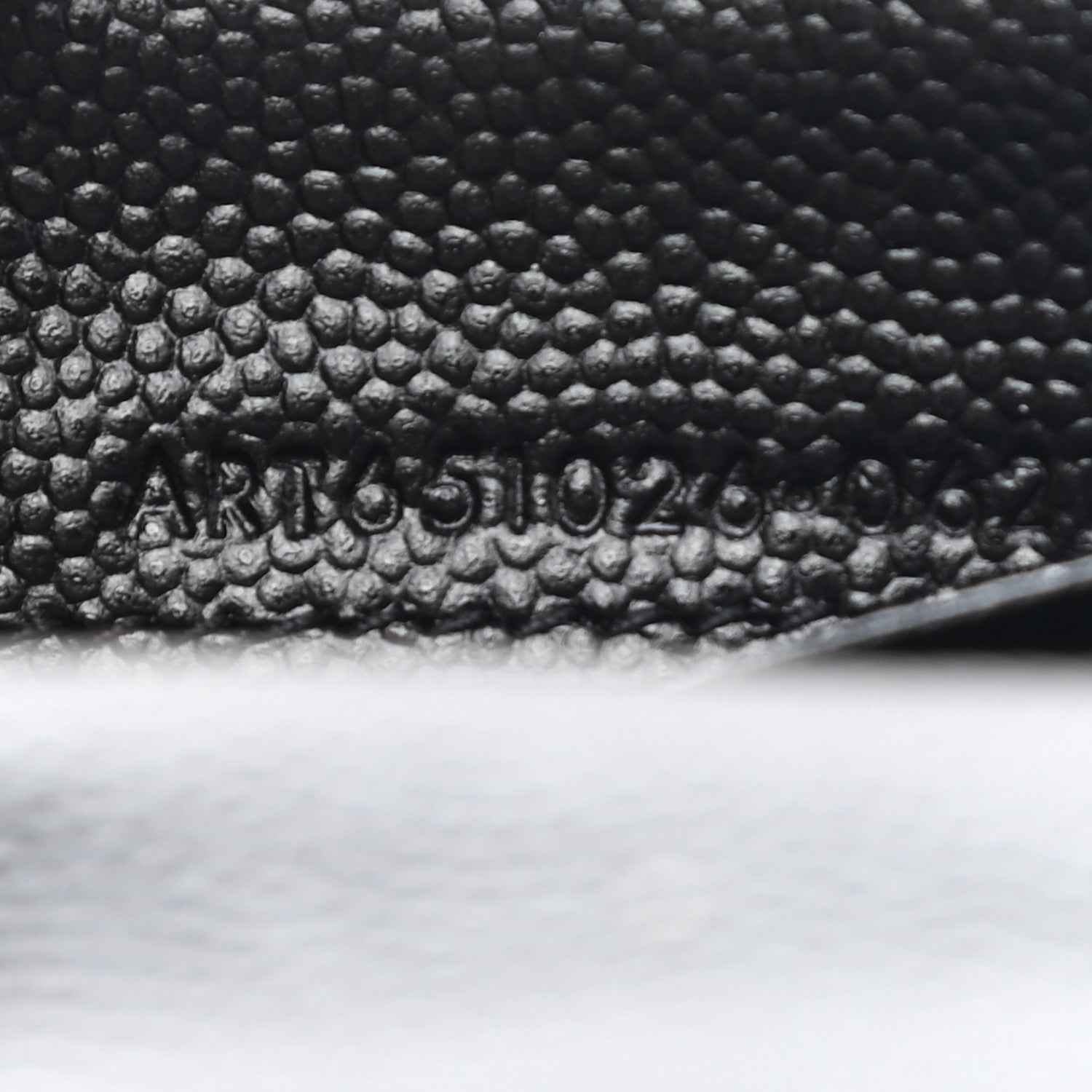 Saint Laurent Grain De Poudre Textured Mixed Matelasse Triquilt Small Monogram Envelope Wallet Black 7 of 7