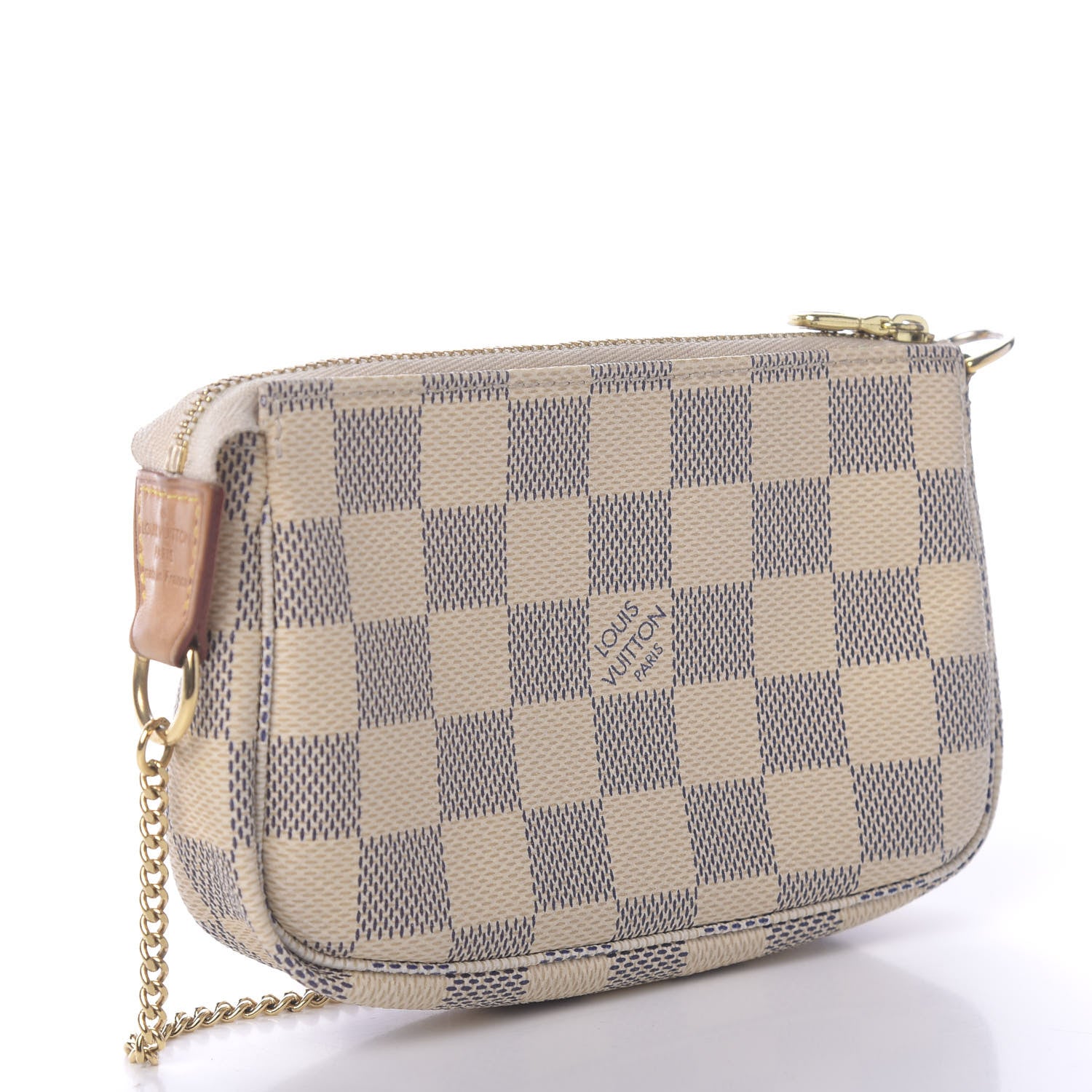 Louis Vuitton Damier Azur Mini Pochette Accessories 3 of 10