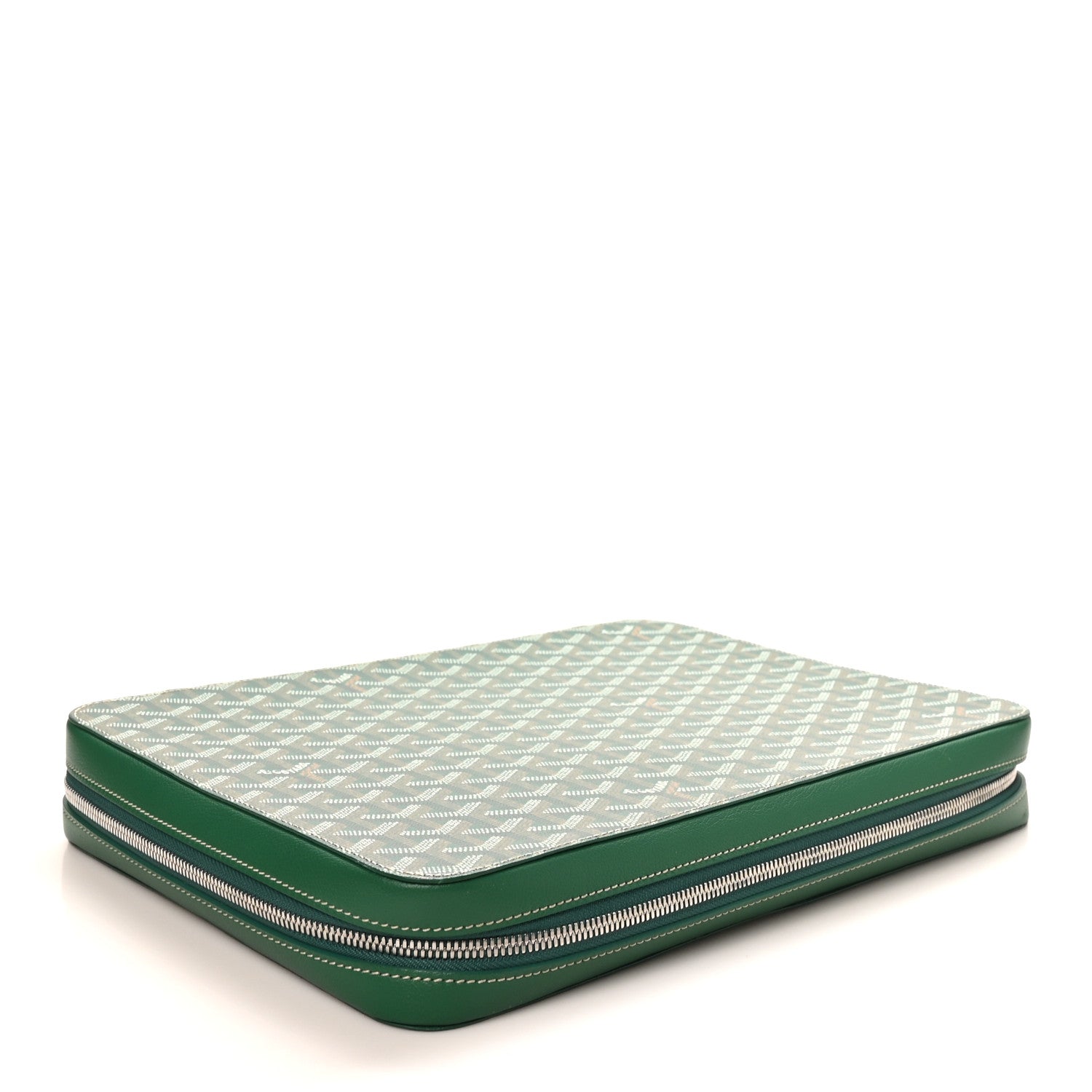 Goyard Goyardine Universal Companion Portfolio Green 4 of 7