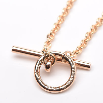 Hermes 18K Rose Gold Diamond TPM Vertige Coeur Bracelet LG 4 of 4