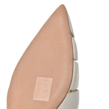 Christian Dior Calfskin Sauvage Ballerina Flat 40 Ivory 10 of 16