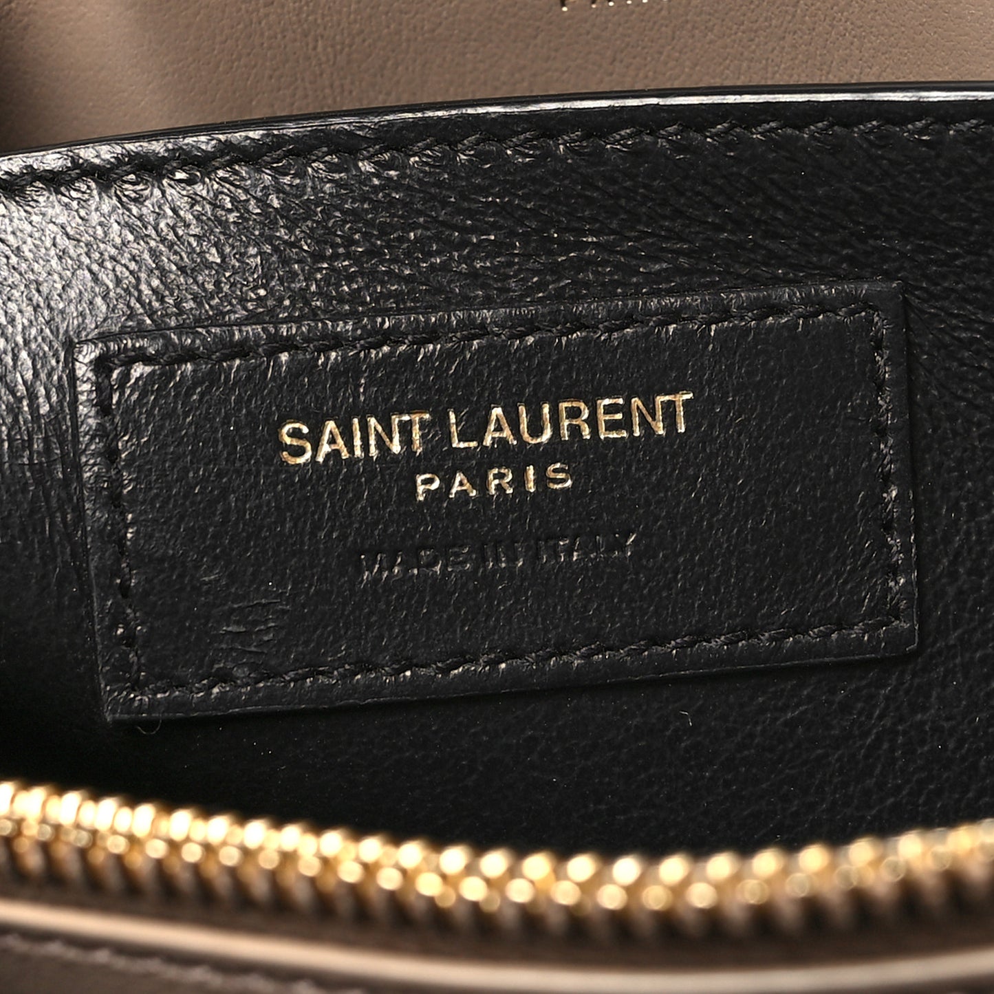 Calfskin Y Quilted Monogram Small Loulou Chain Satchel Taupe