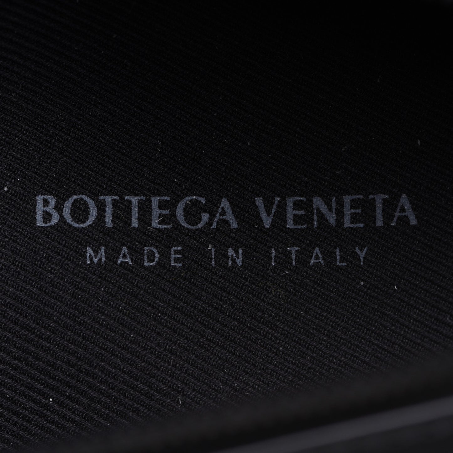 Nappa Maxi Intreccio Wristlet Pouch Black