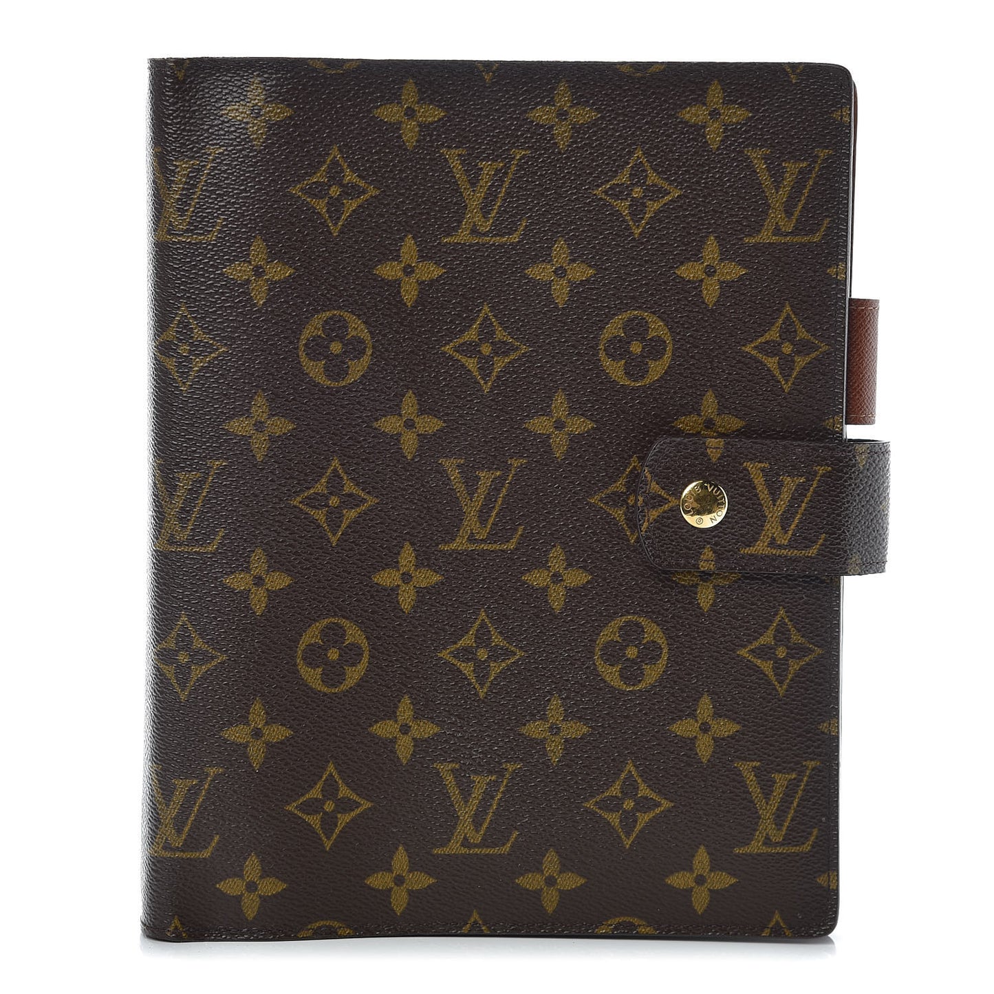 Monogram Large Ring Agenda Cover