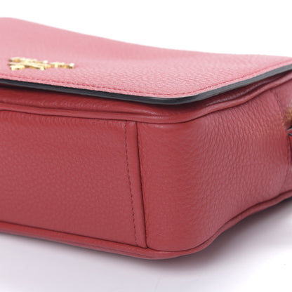 Prada Vitello Phenix Flap Crossbody Rosso 7 of 9