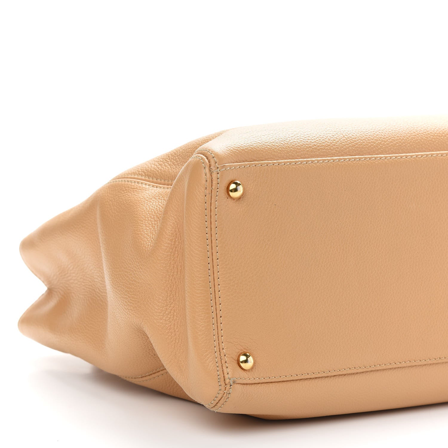 Chanel Calfskin Cerf Executive Shopper Tote Beige 8 of 9