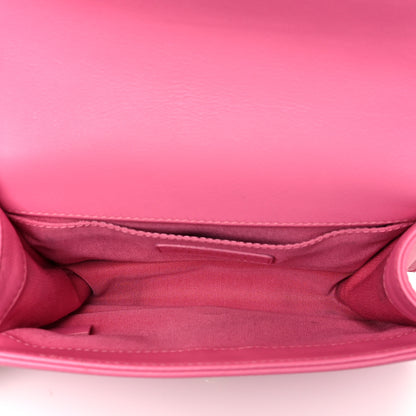 Chanel Lambskin Quilted Small Boy Flap Dark Pink 5 of 12