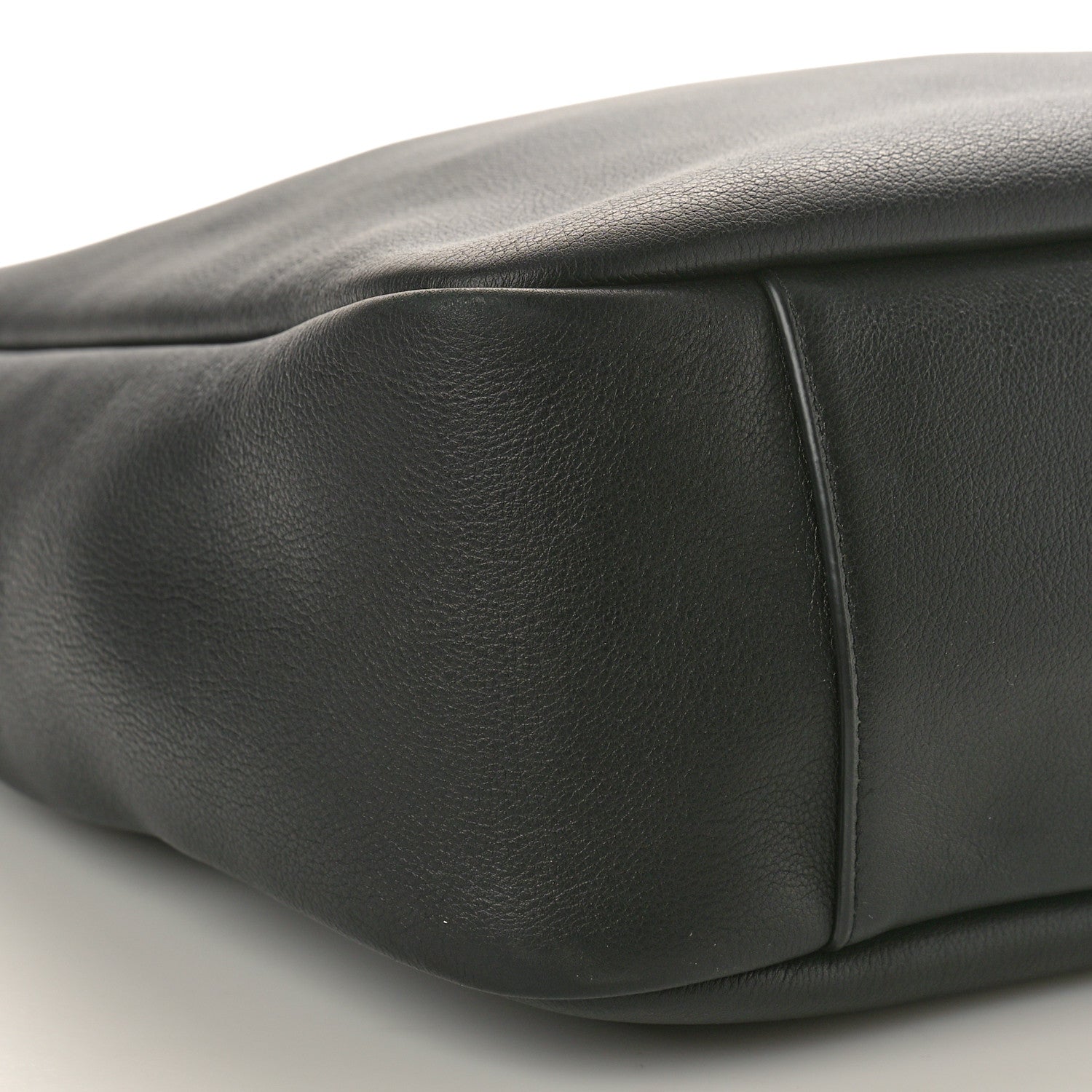 Saint Laurent Smooth Calfskin Large Le 5 A 7 Soft Hobo Black 8 of 11