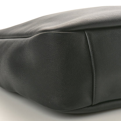 Saint Laurent Smooth Calfskin Large Le 5 A 7 Soft Hobo Black 8 of 11