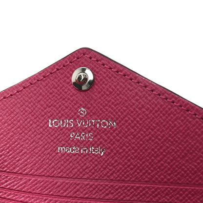 Louis Vuitton Monogram LV Colormania Kirigami Card Holder Pondichery Pink 7 of 8