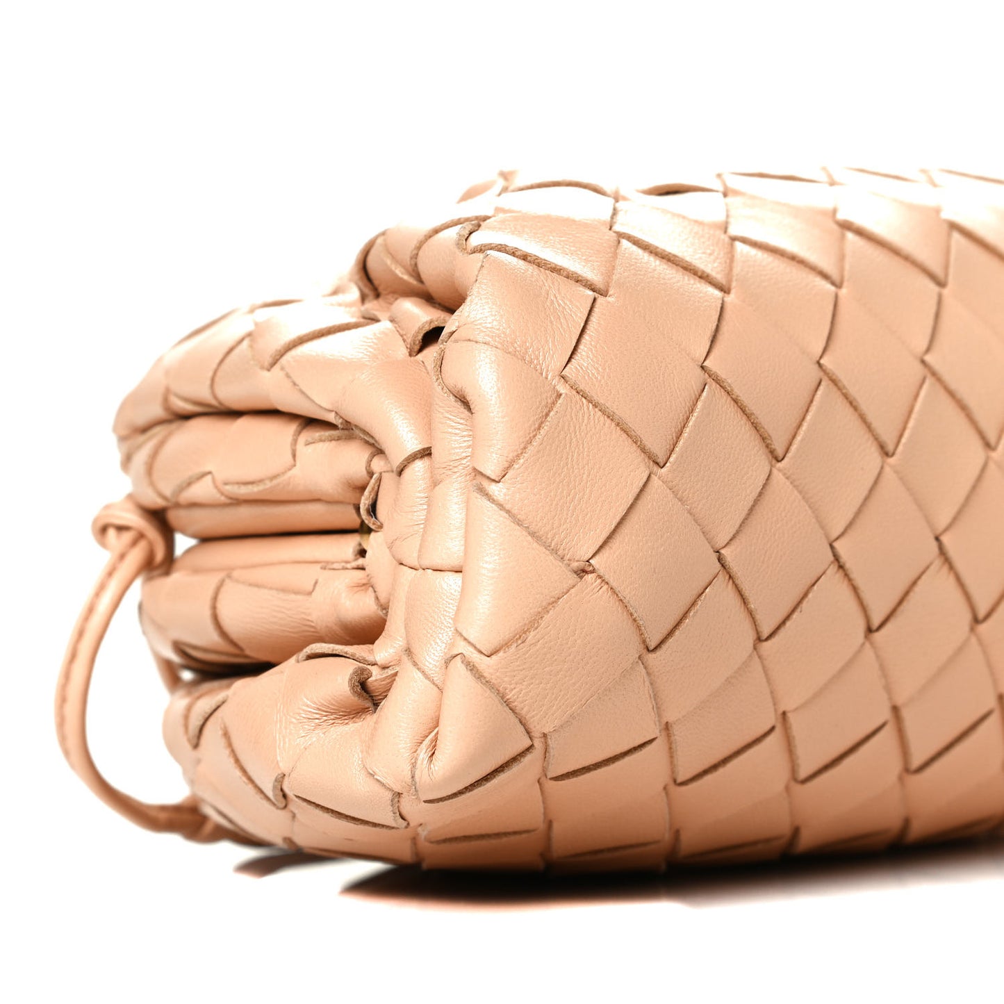 Nappa Intrecciato The Mini Pouch Almond