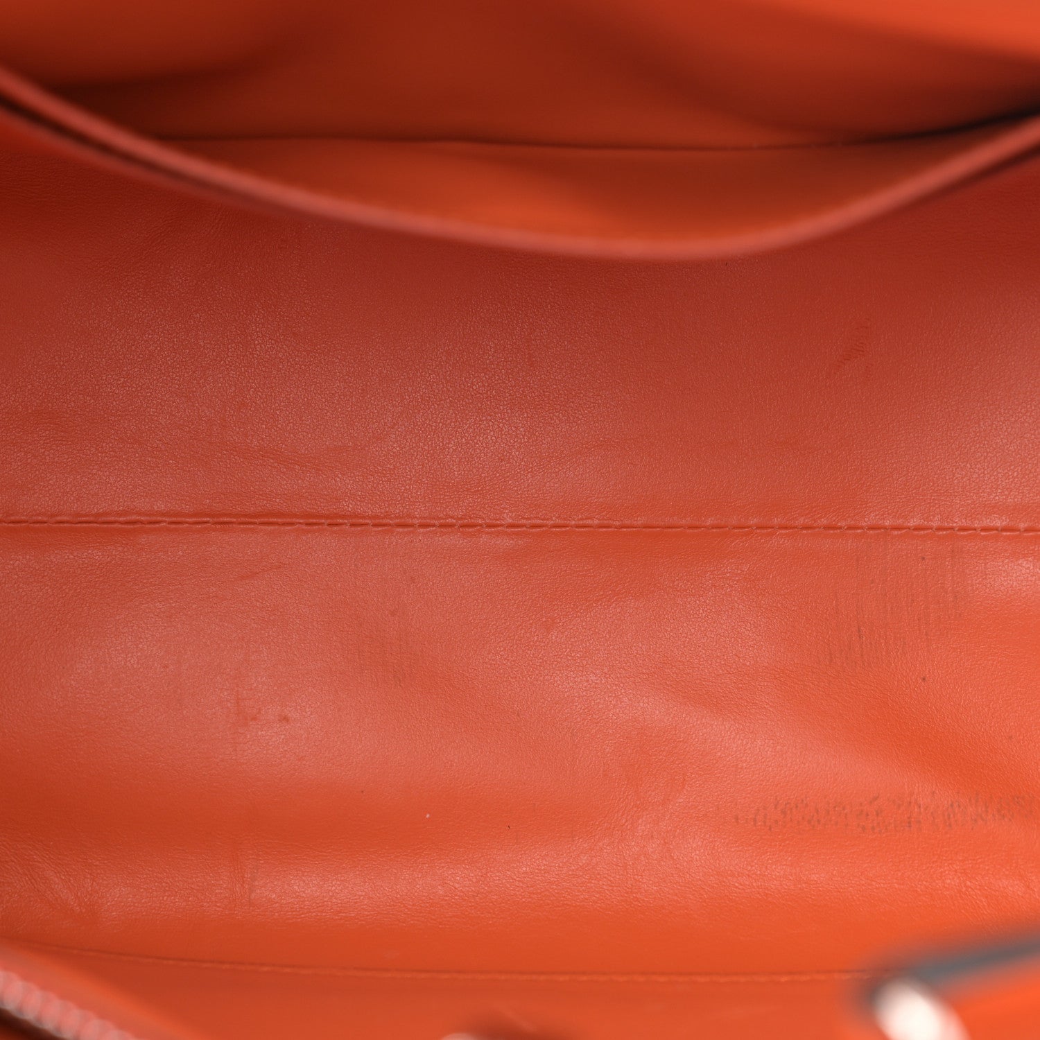 Salvatore Ferragamo Calfskin Medium Studio Bag Orange 6 of 12
