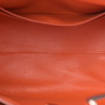 Salvatore Ferragamo Calfskin Medium Studio Bag Orange 6 of 12