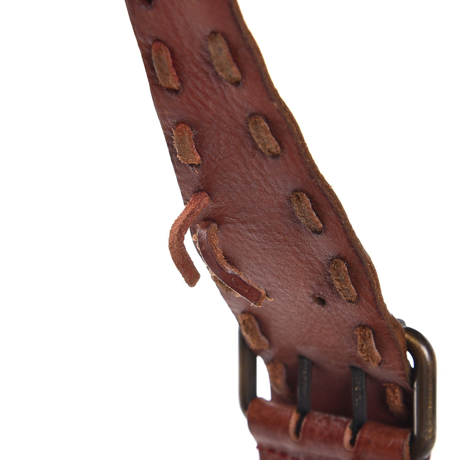 Fendi Calfskin Embossed Metal Oyster Brown 11 of 13