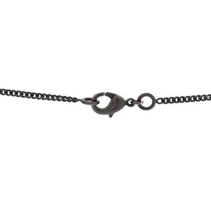 Chanel Pearl CC Pendant Necklace Ruthenium Grey 5 of 9