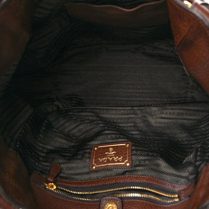 Prada Vitello Daino Hobo Bruciato 5 of 11
