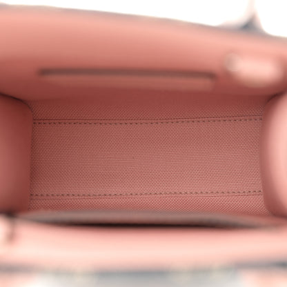 Gucci Denim Dollar Calfskin GG Monogram Mini Retro Interlocking G Tote Blue Tea Multicolor Powder Pink 5 of 14