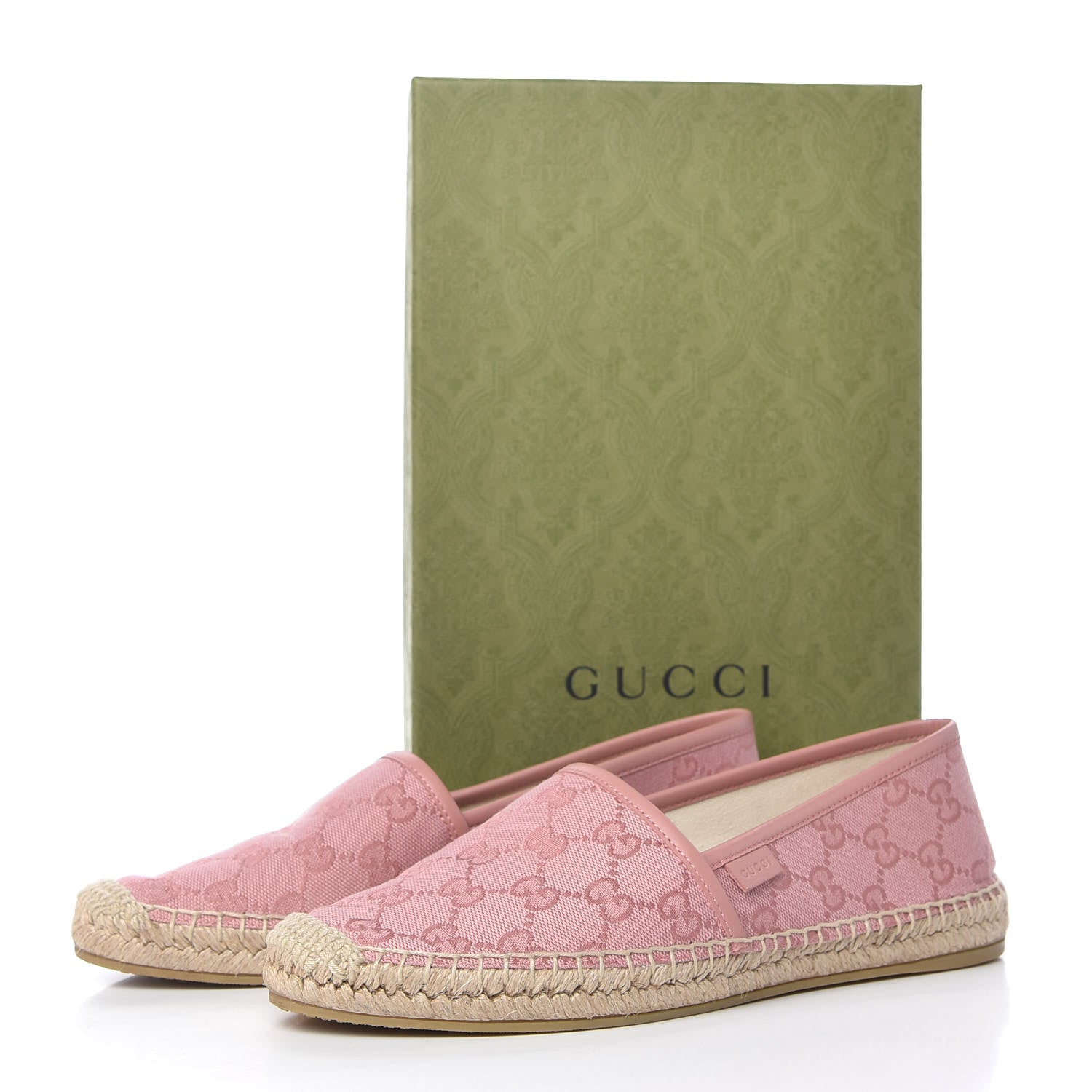 Gucci Monogram Espadrilles 38 Soft Pink 8 of 8