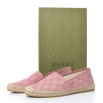 Gucci Monogram Espadrilles 38 Soft Pink 8 of 8