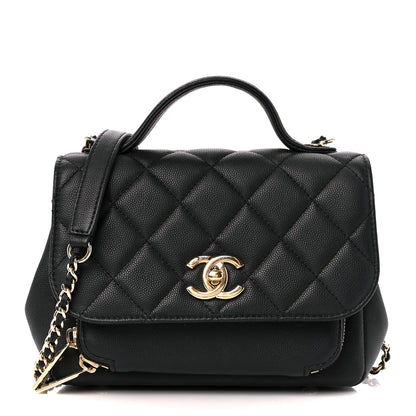 Chanel Caviar Quilted Small Business Affinity Flap Black 1 of 13