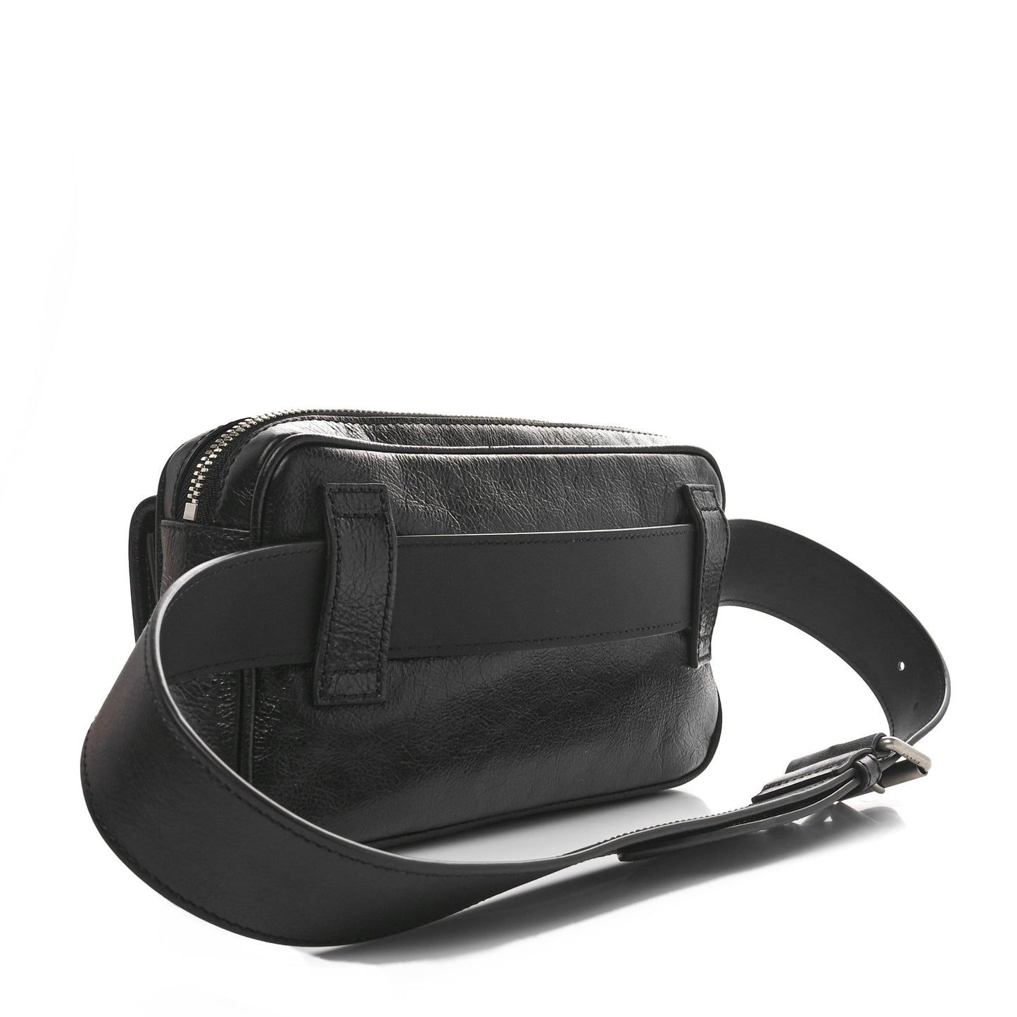 Fluffy Calfskin Morpheus Belt Bag 90 36 Black
