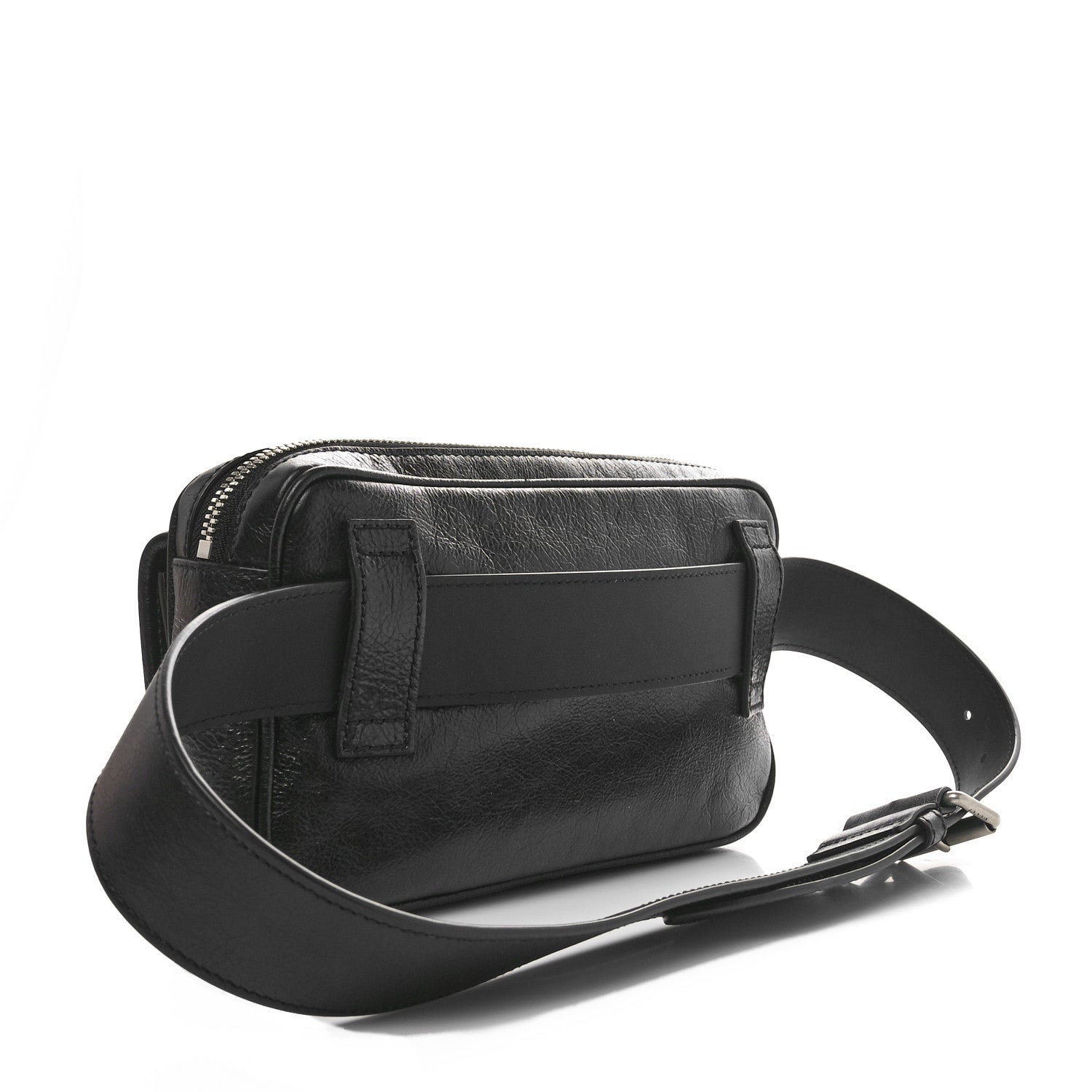 Gucci Fluffy Calfskin Morpheus Belt Bag 90 36 Black 3 of 10