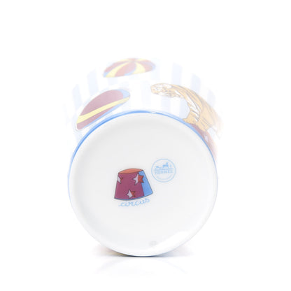 Hermes Porcelain Small Circus Tumbler 7 of 9