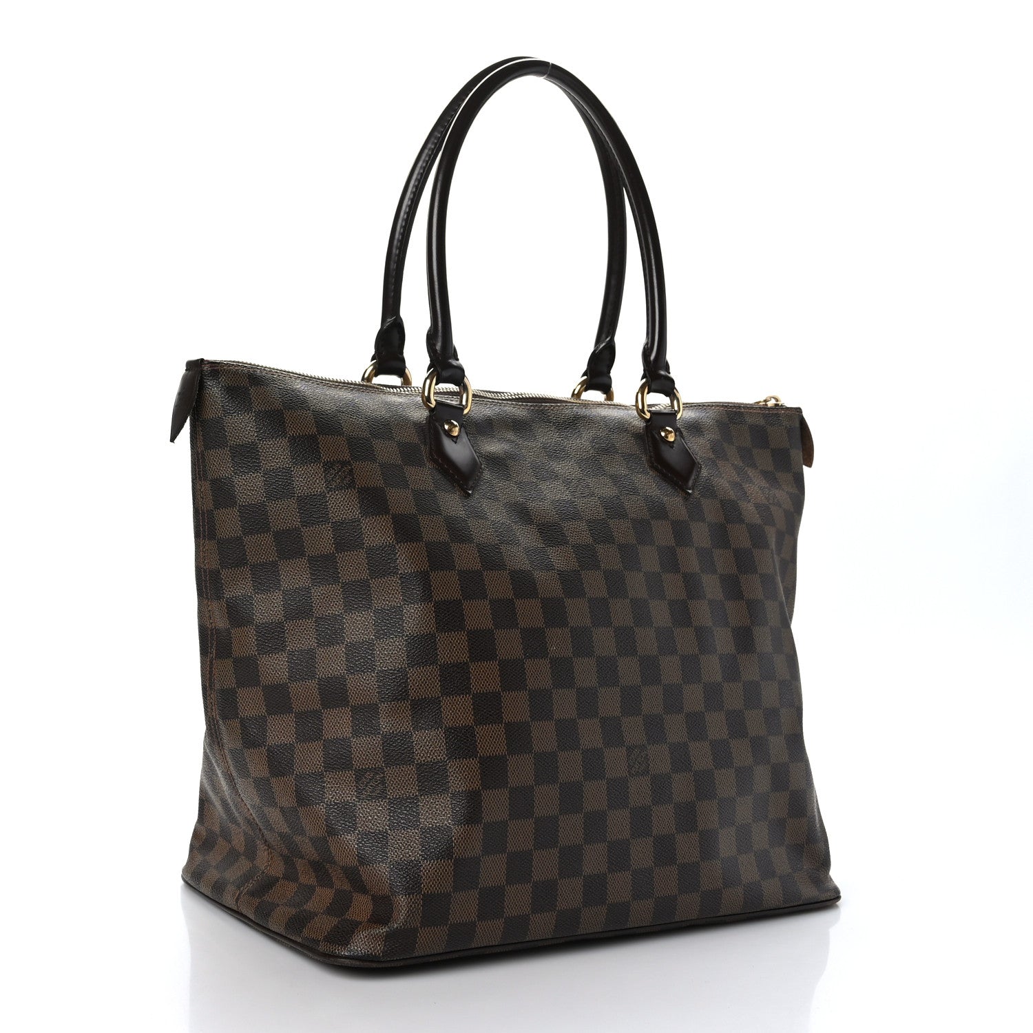 Louis Vuitton Damier Ebene Saleya GM 3 of 10