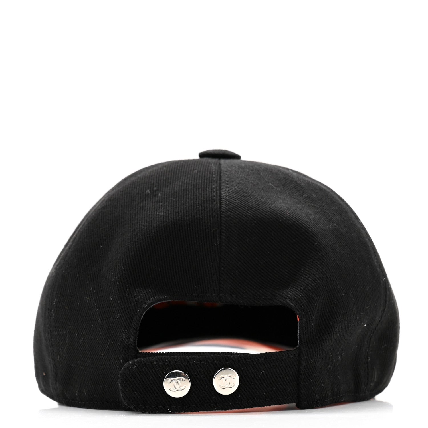 Chanel Cotton CC Cap Hat Black Coral 1663459 – FASHIONPHILE