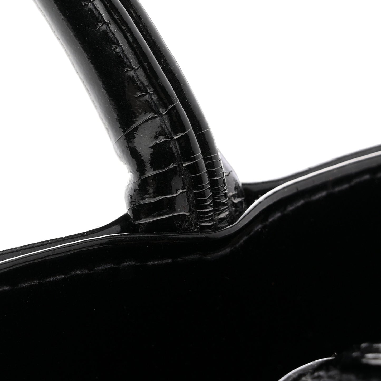 Patent Medallion Tote Black