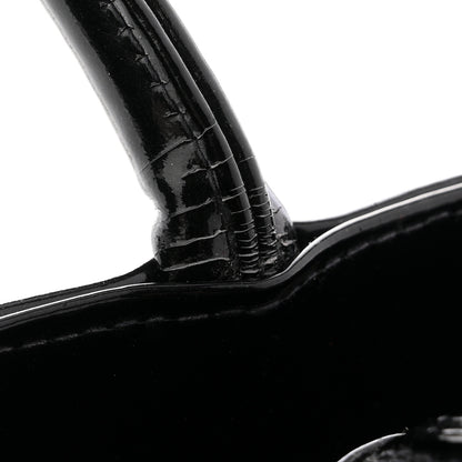 Chanel Patent Medallion Tote Black 12 of 13