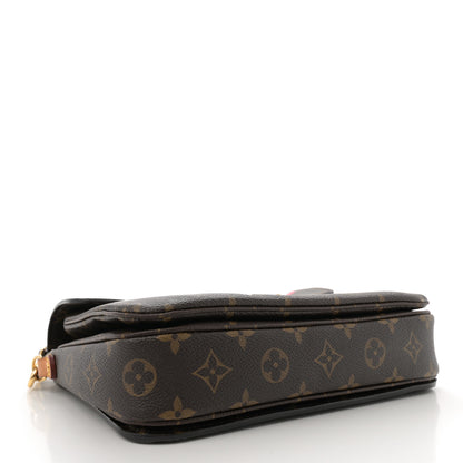 Louis Vuitton Monogram Love Lock Pochette Metis 4 of 12