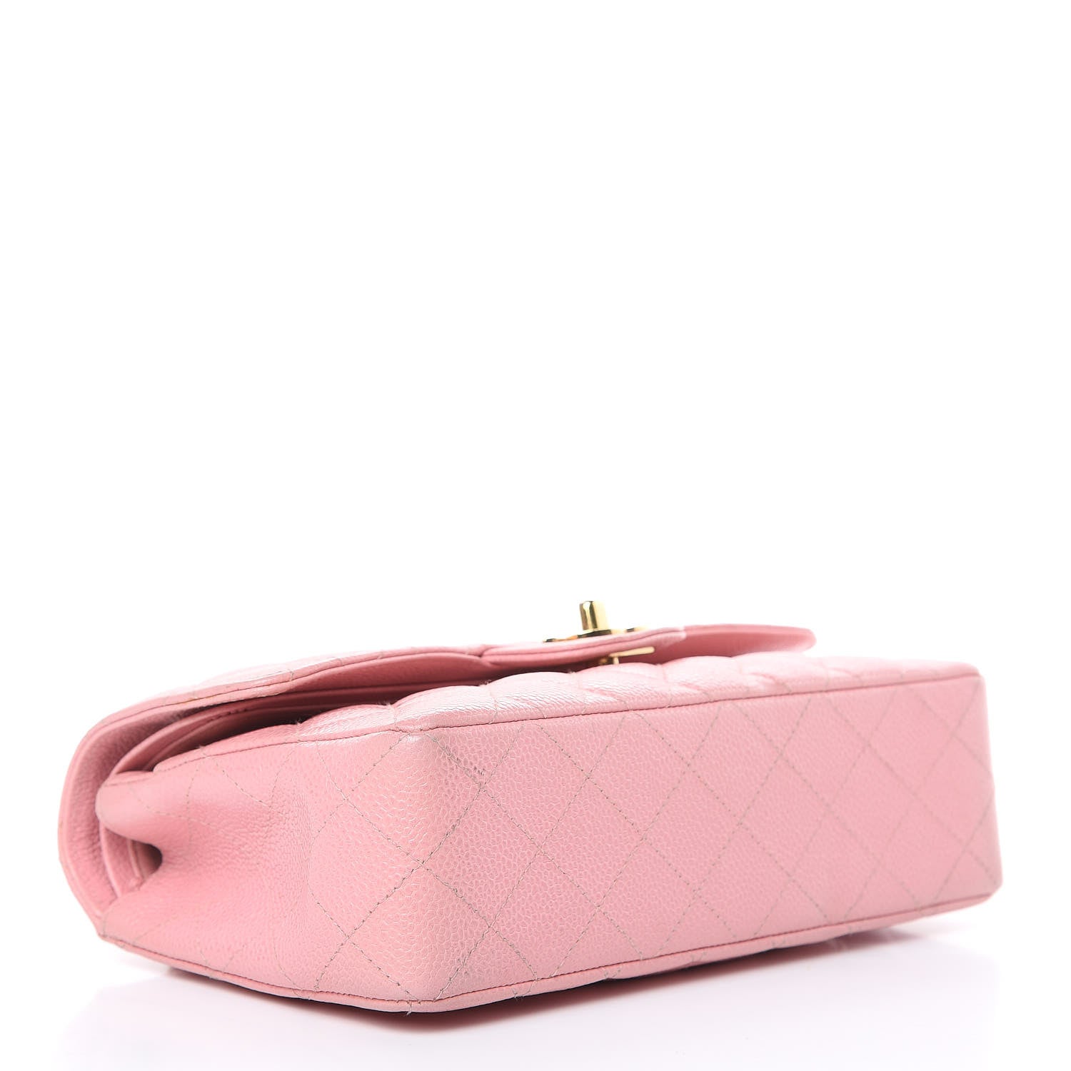 Chanel Caviar Quilted Small Double Flap Pink 4 of 19