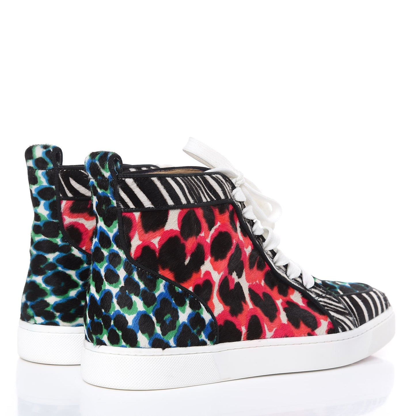 Pony Hair Riga Leopard Rantus Womens Orlato Flat Sneakers 40 Riviera
