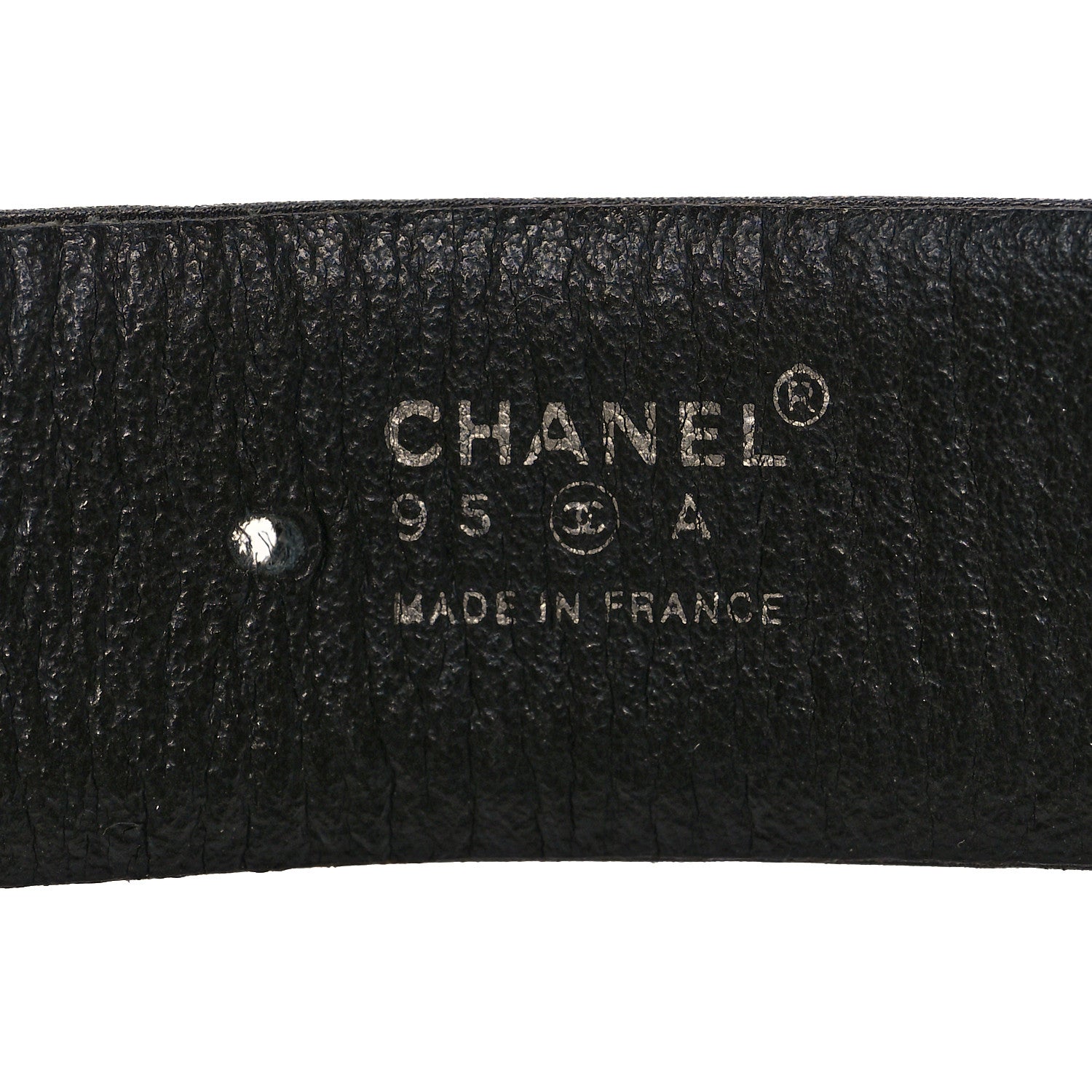 Chanel Lambskin Chain Belt 70 28 Black Gold 3 of 6