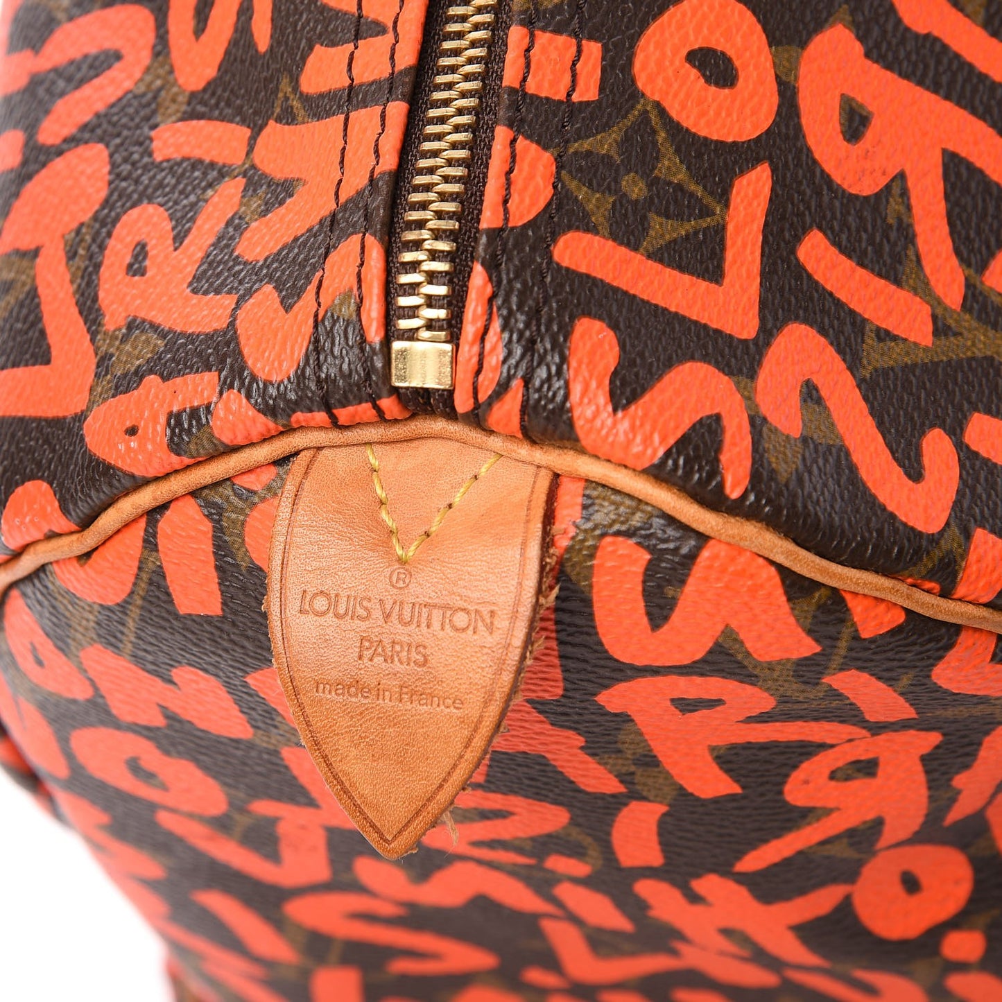 Monogram Graffiti Speedy 30 Orange