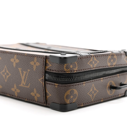 Louis Vuitton LOUIS VUITTON Monogram Macassar Handle Soft Trunk Black 8 of 8
