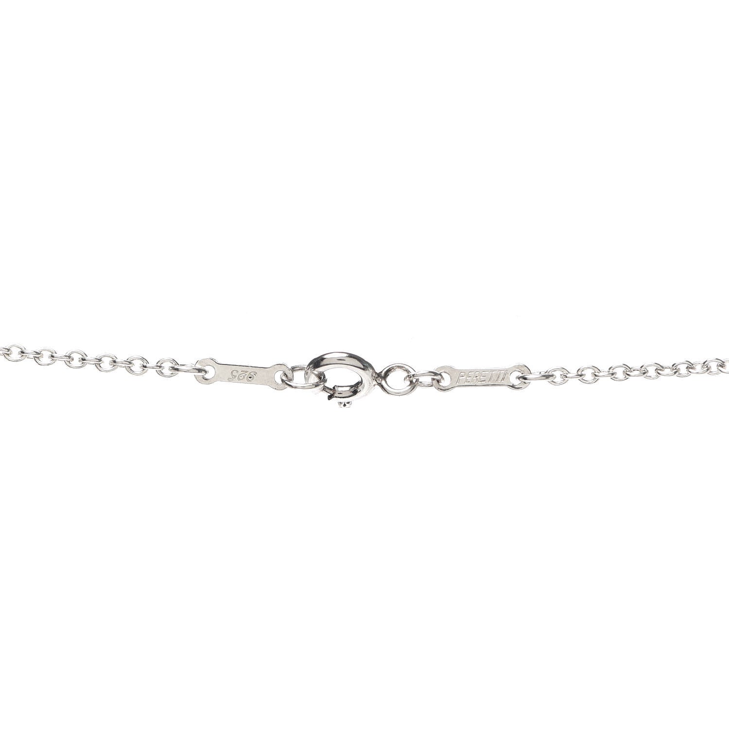 Tiffany Sterling Silver 22mm Elsa Peretti Open Heart Pendant Necklace 4 of 6