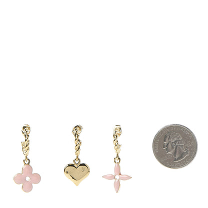 Louis Vuitton Sweet Monogram Earrings Set of 3 Rose 2 of 5