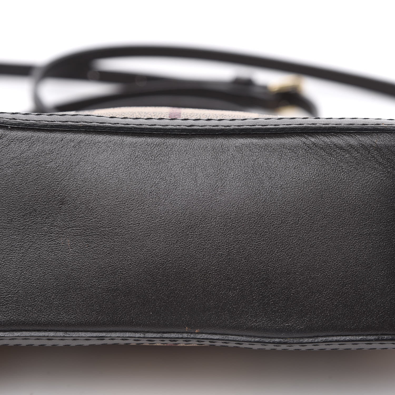 Burberry Haymarket Check Mini Orchard Crossbody Chocolate 10 of 10