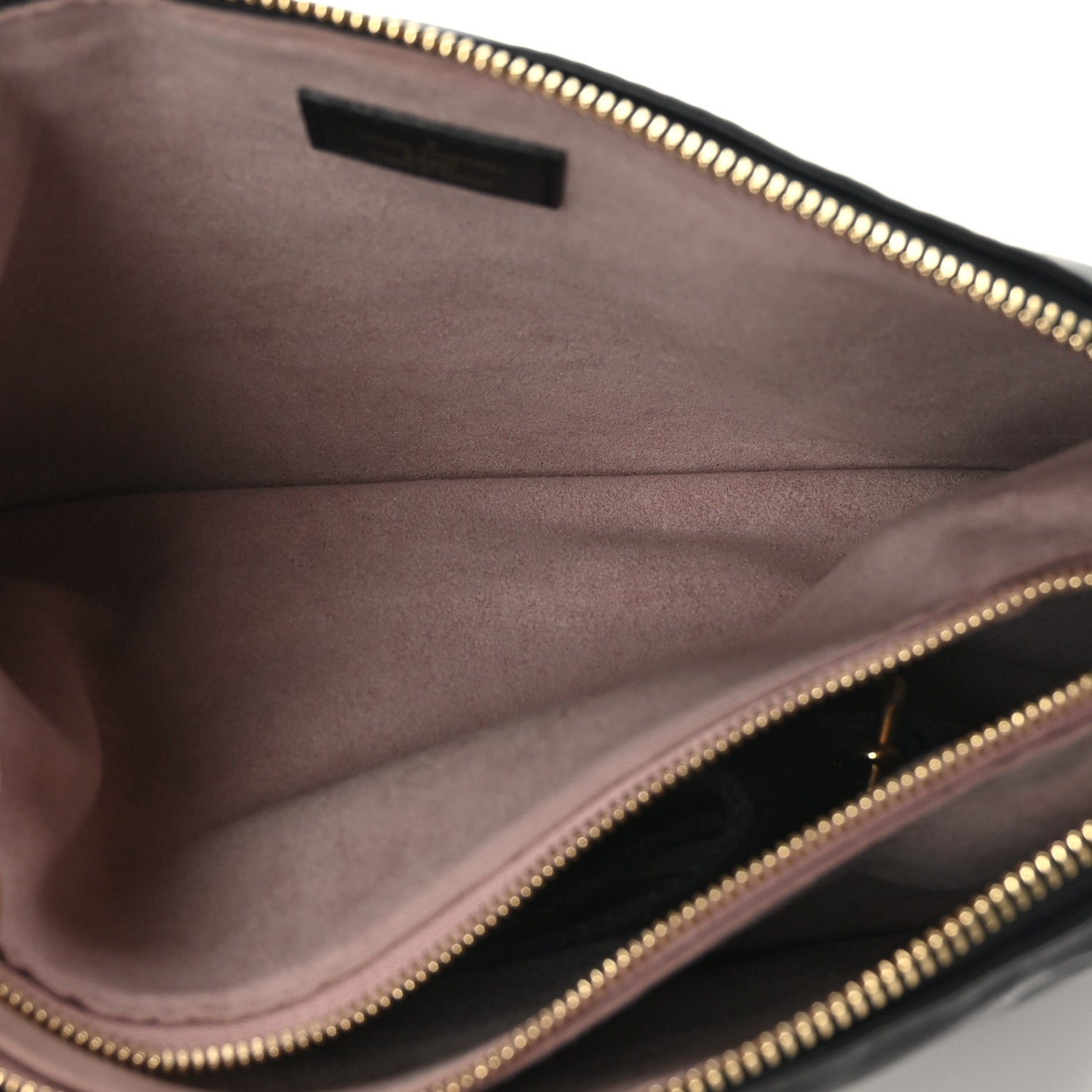 Louis Vuitton Lambskin Embossed Monogram Coussin PM Black 5 of 9