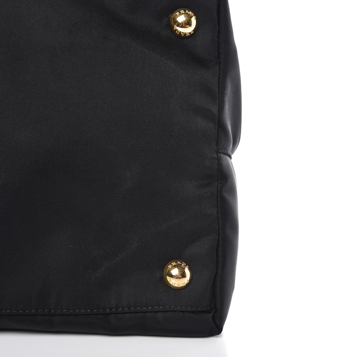 Saffiano Tessuto Nylon Tote Nero Black