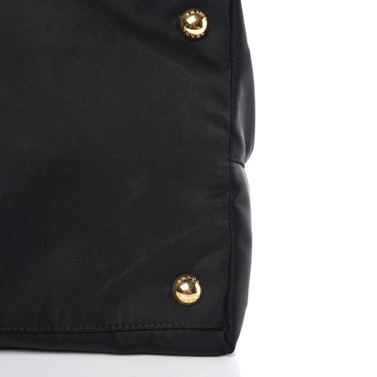 Prada Saffiano Tessuto Nylon Tote Nero Black 9 of 9