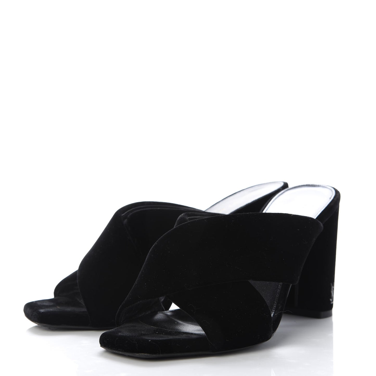 Velvet LouLou 95 Mules 37 Black