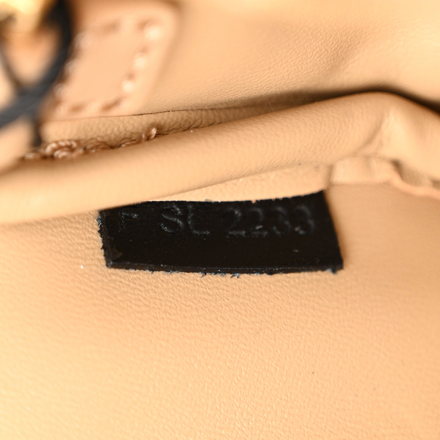 Marc Jacobs Faux Fur Calfskin Mini The Teddy J Marc Shoulder Bag Camel 8 of 12
