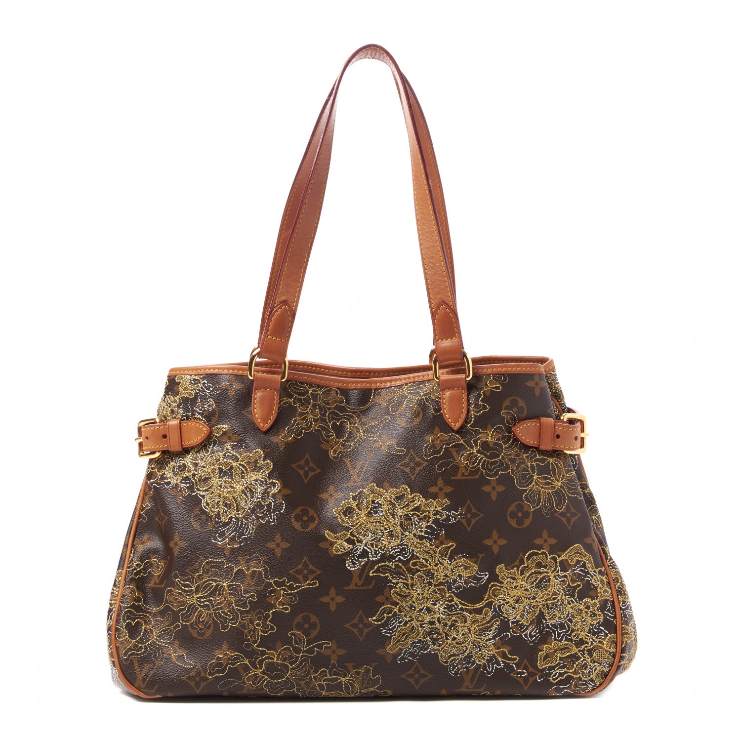 Louis Vuitton Monogram Dentelle Batignolles Horizontal Gold 1 of 8