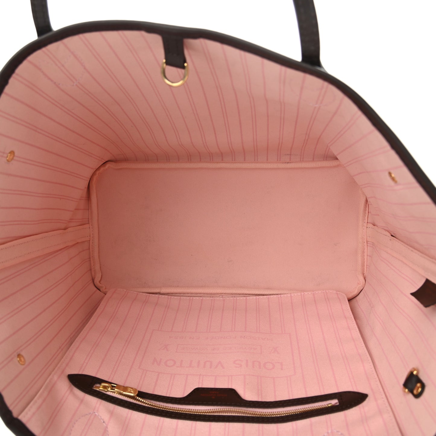 Damier Ebene Neo Neverfull MM Rose Ballerine
