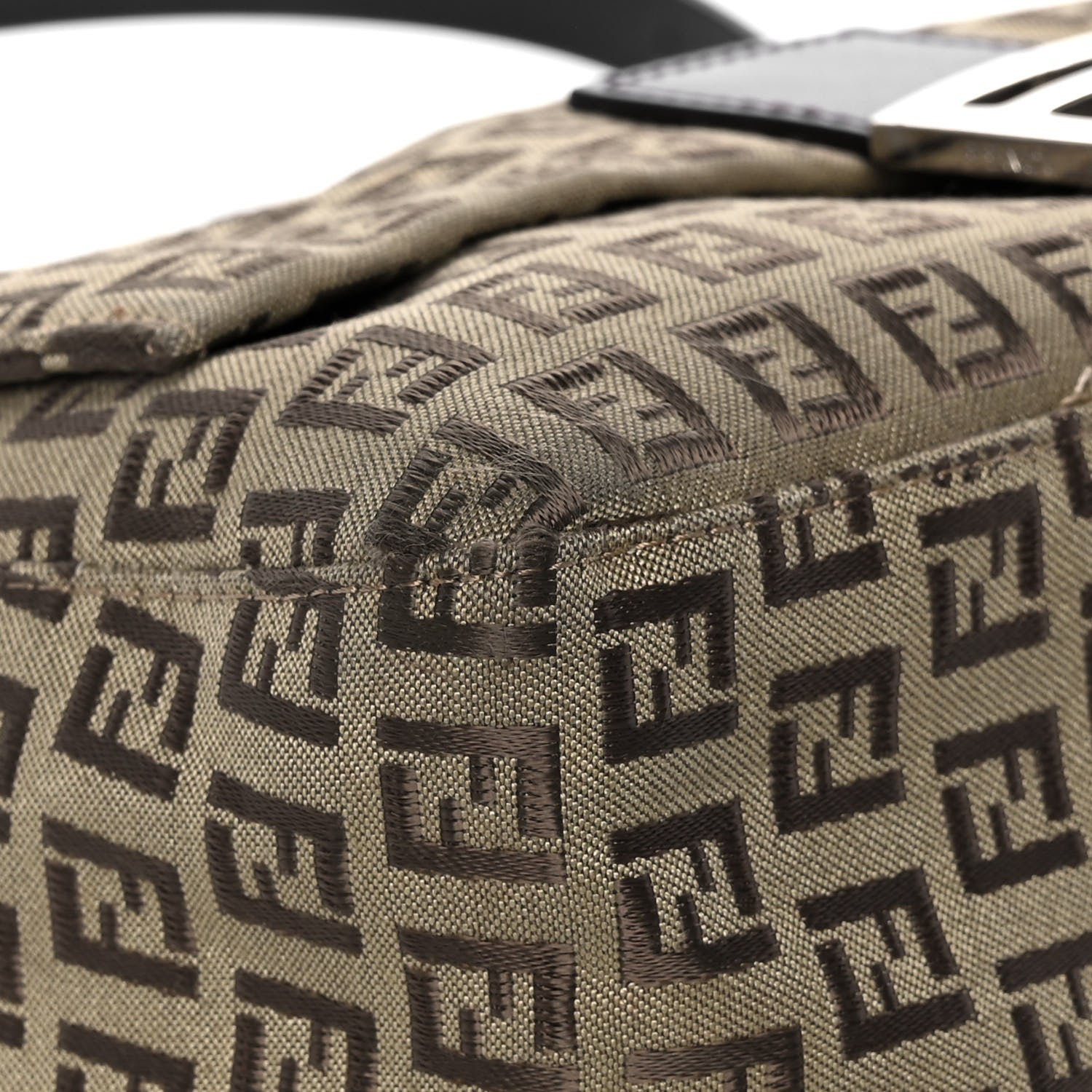 Fendi Zucchino Mama Baguette Brown 8 of 14