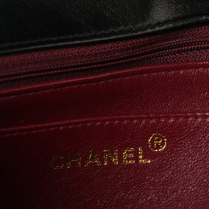 Chanel Lambskin Quilted Small Single Flap Black 6 of 12
